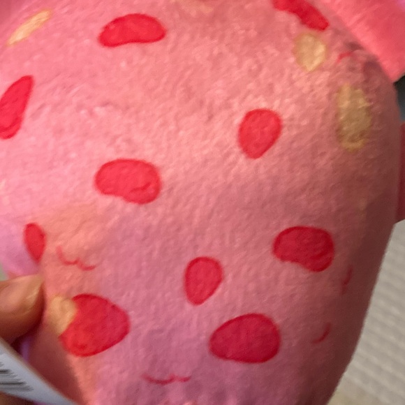 Pink Plush Toy with Strawberry Bow scented - Picture 4 of 10